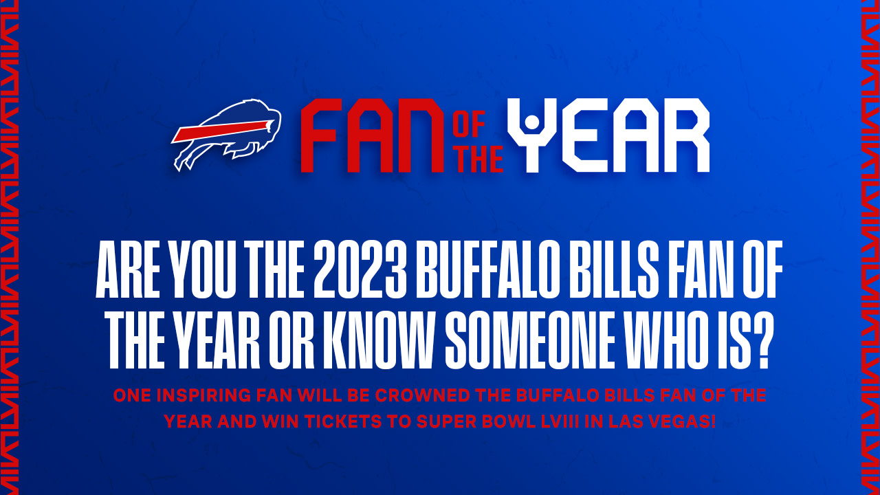 How Bills fans can enter the NFL's 2023 Fan of the Year contest BVM