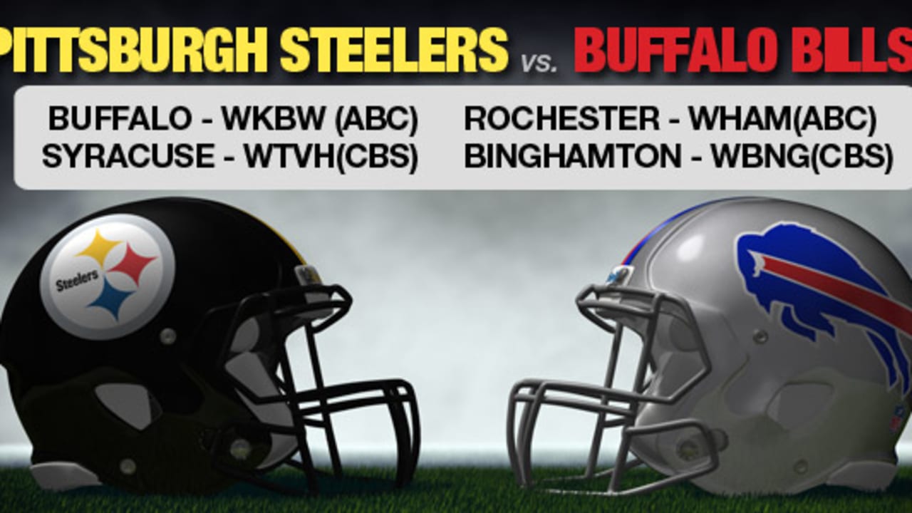 Broadcast Information: Bills-Steelers