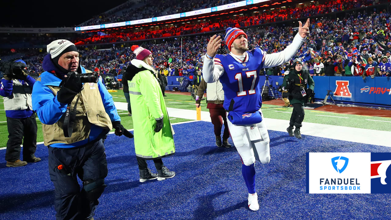 Best Bills postgame celebration photos from win over the Patriots