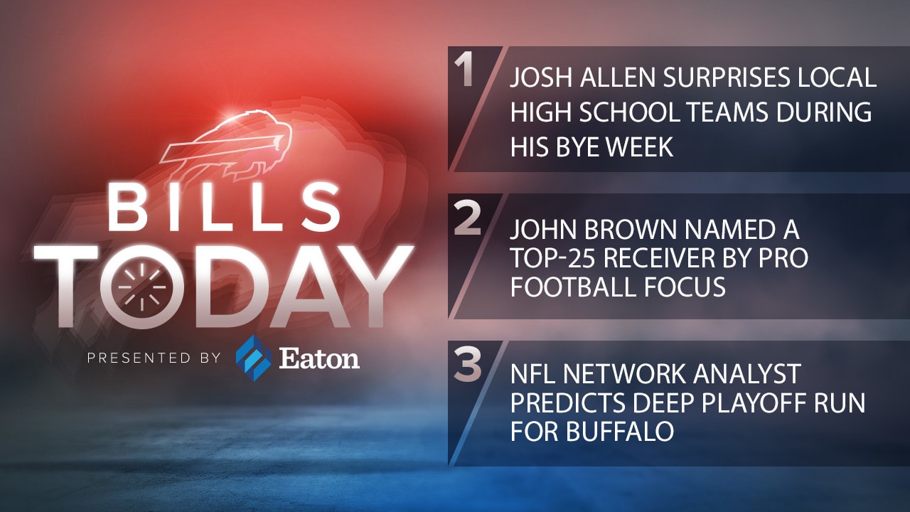 Bills Today Josh Allen Surprises Local High School Teams