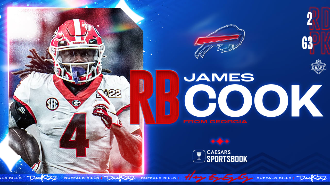 James Cook new number Buffalo Bills