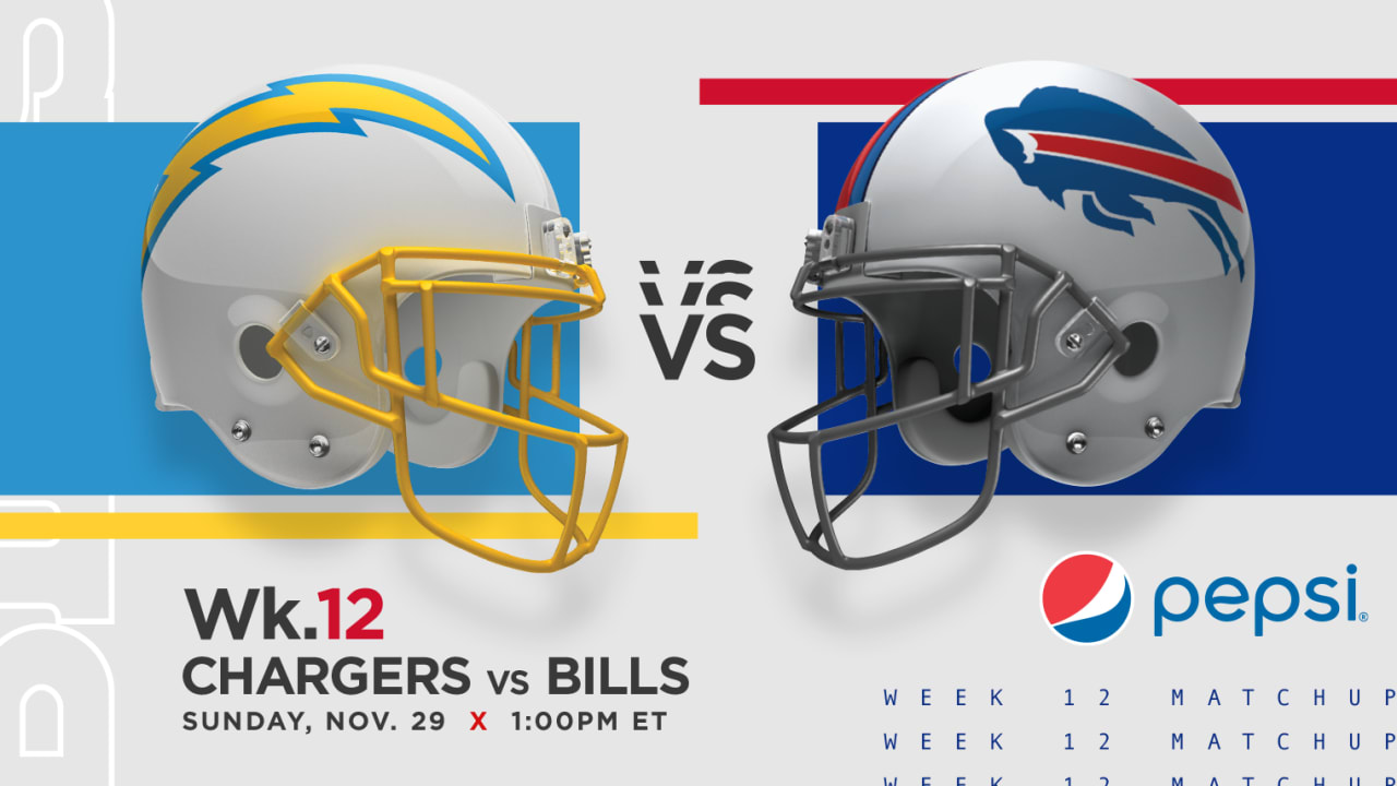 Bills vs. Chargers Week 12 How to watch, stream, and listen