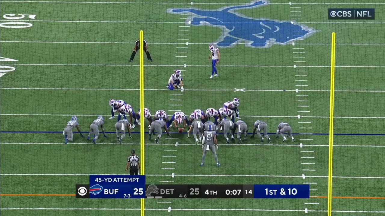 Bills-Lions game: Breaking down Buffalo's breakdown on a key fourth down -  Buffalo Rumblings