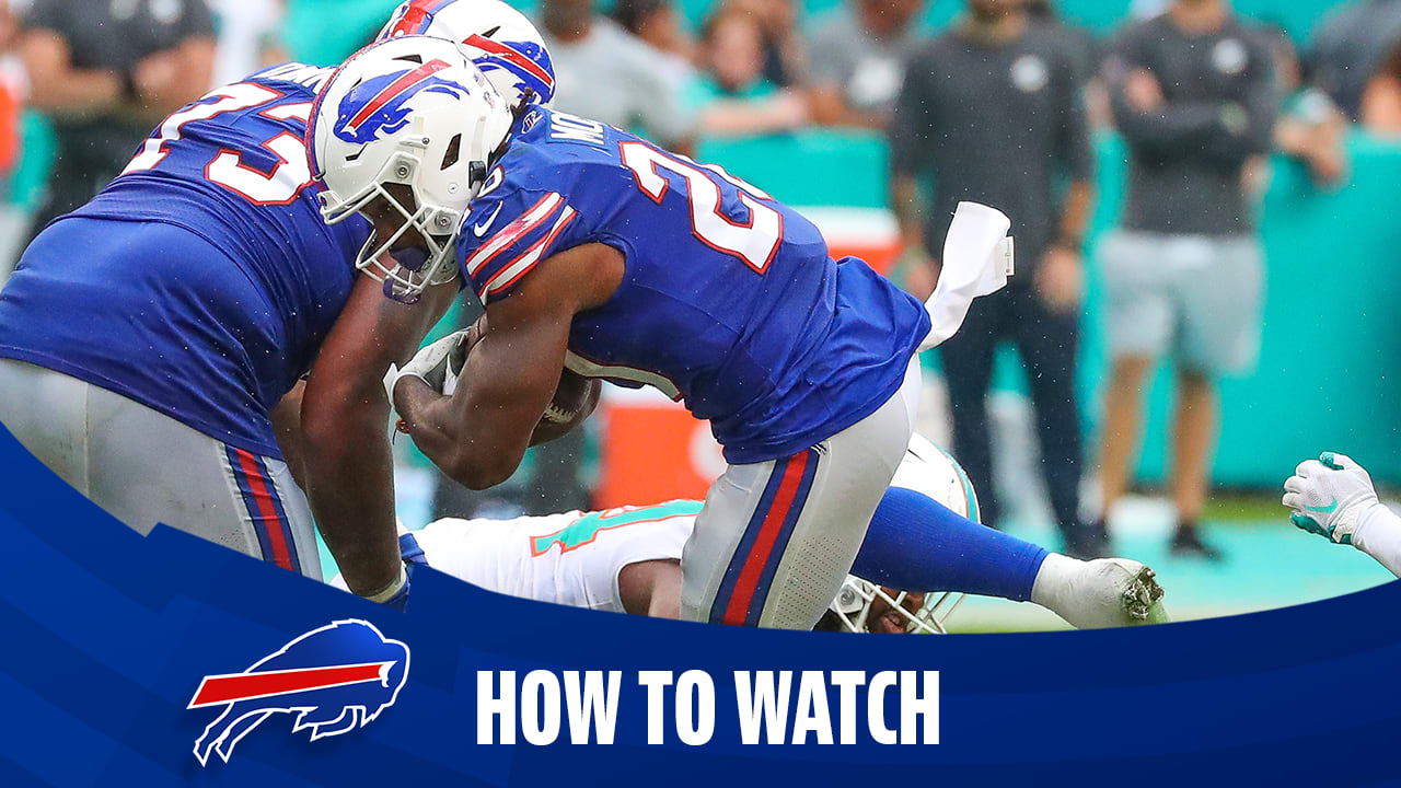 Bills vs. Dolphins, How to watch, stream and listen