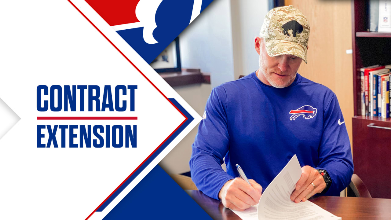 Bills sign Sean McDermott to a multi-year contract extension