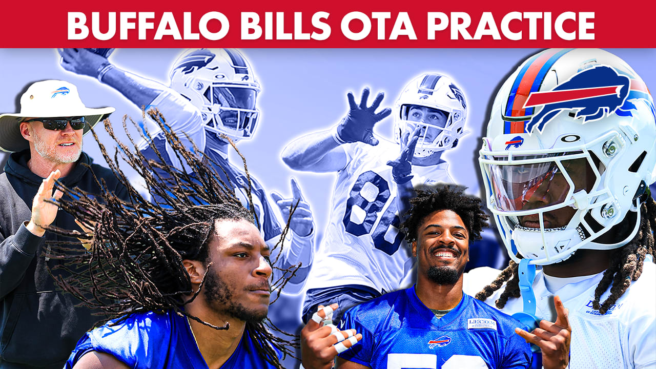 Bills Hit the Field for 4th OTA Practice!