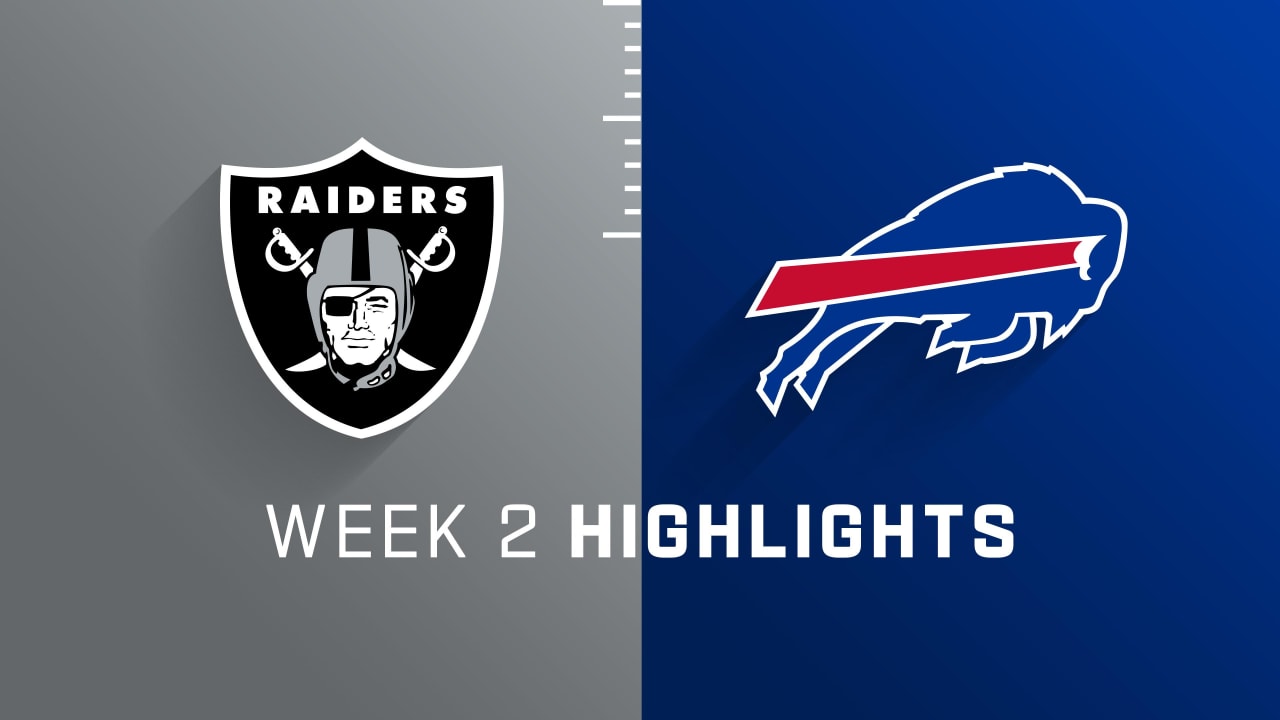 Bills vs. Raiders game highlights Week 2