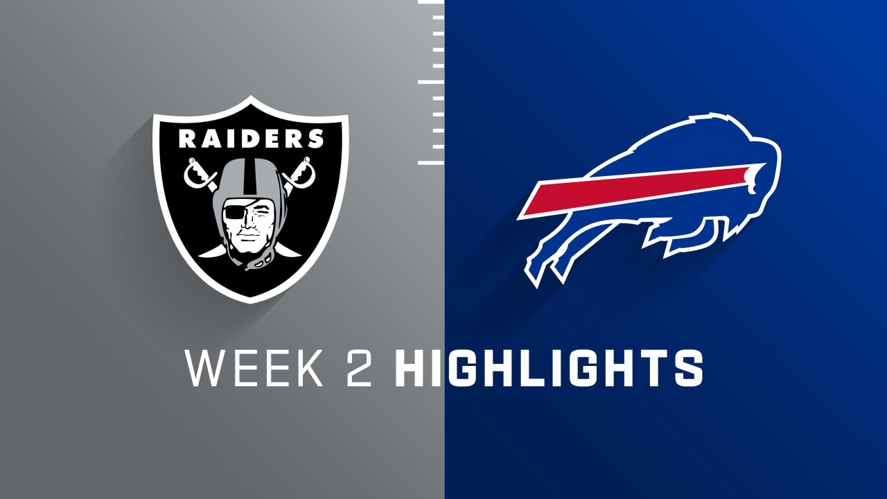 Las Vegas Raiders vs. Buffalo Bills Game Highlights