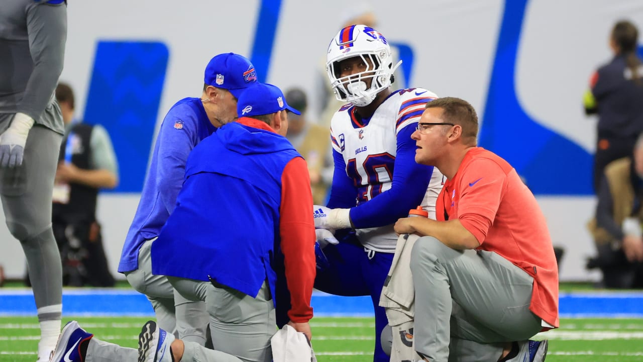 Bills rule out Von Miller for the rest of the Lions game