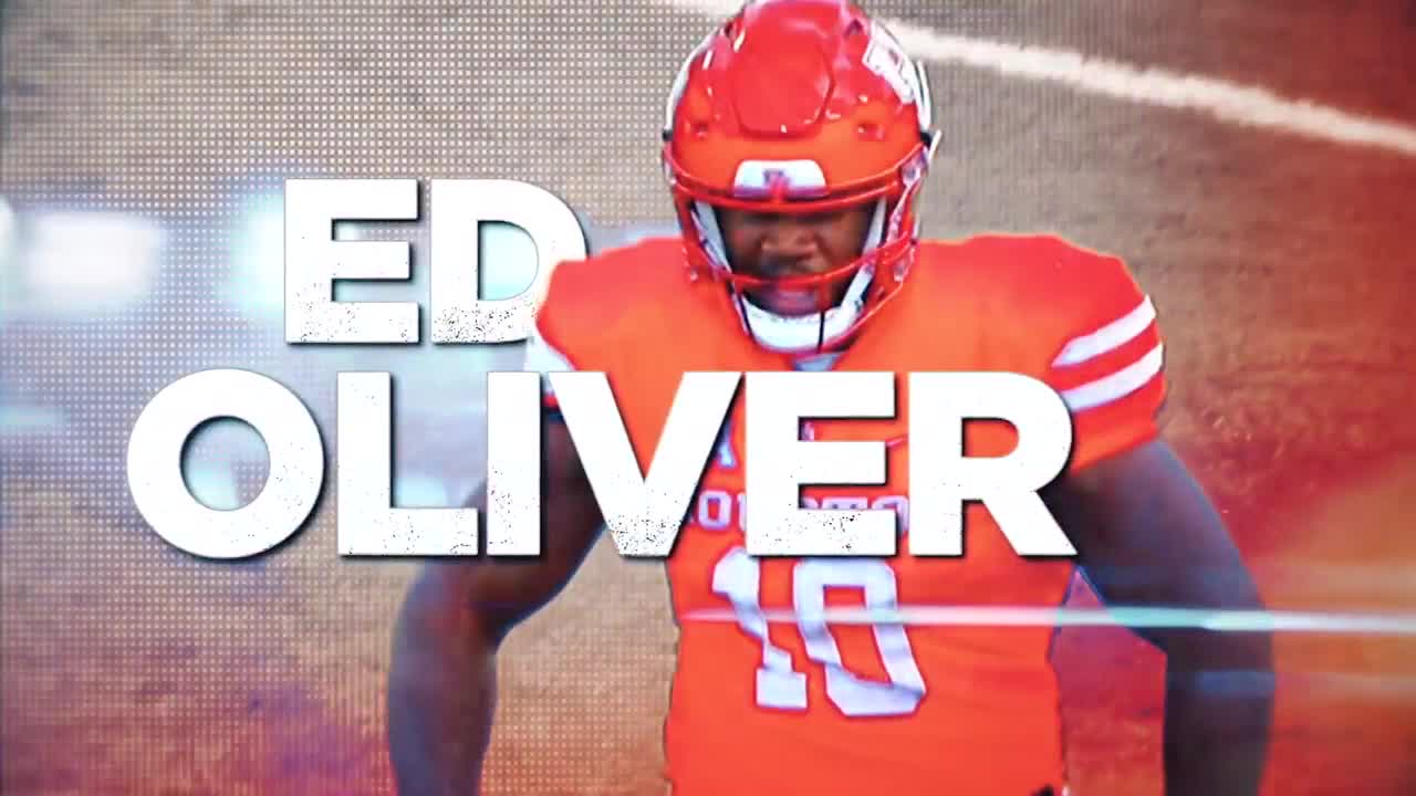 Ed Oliver has some interesting ideas on how to spend his NFL paycheck