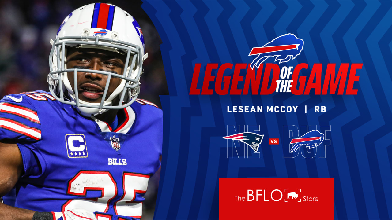 LeSean 'Shady' McCoy announced as the Bills Legend of the Game