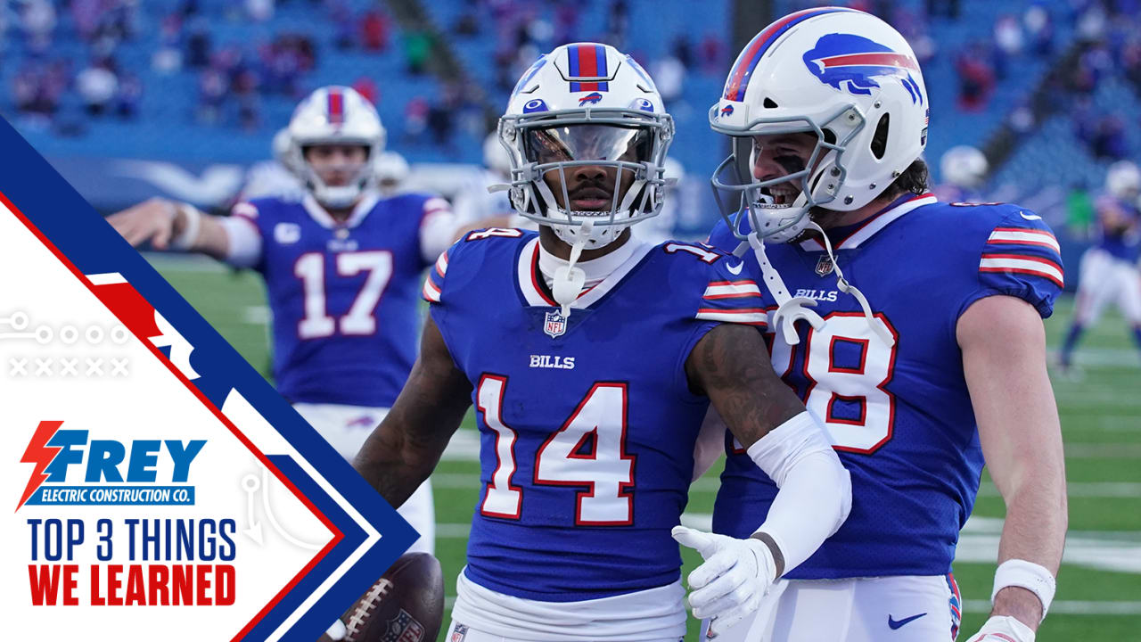 Top 3 things we learned about the Bills