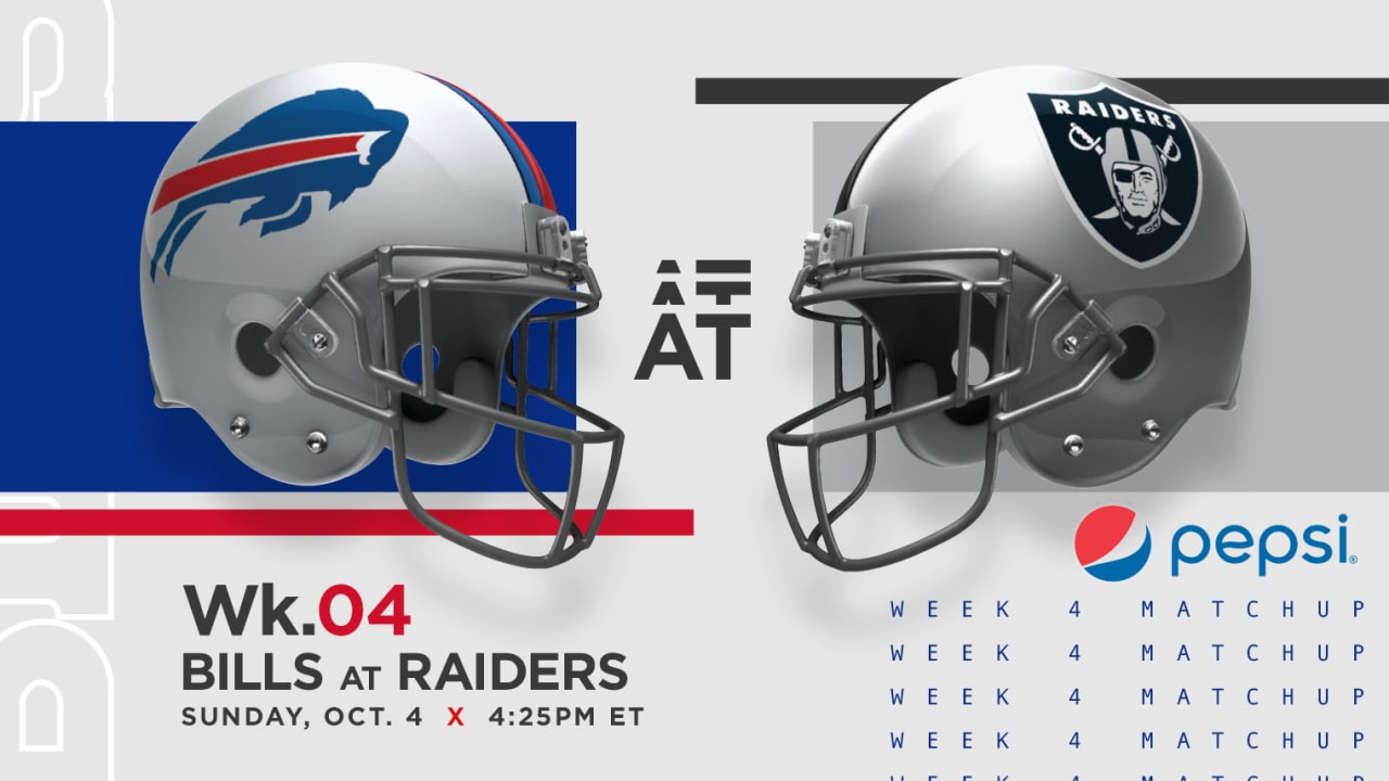 Bills vs. Raiders, How to watch, stream & listen