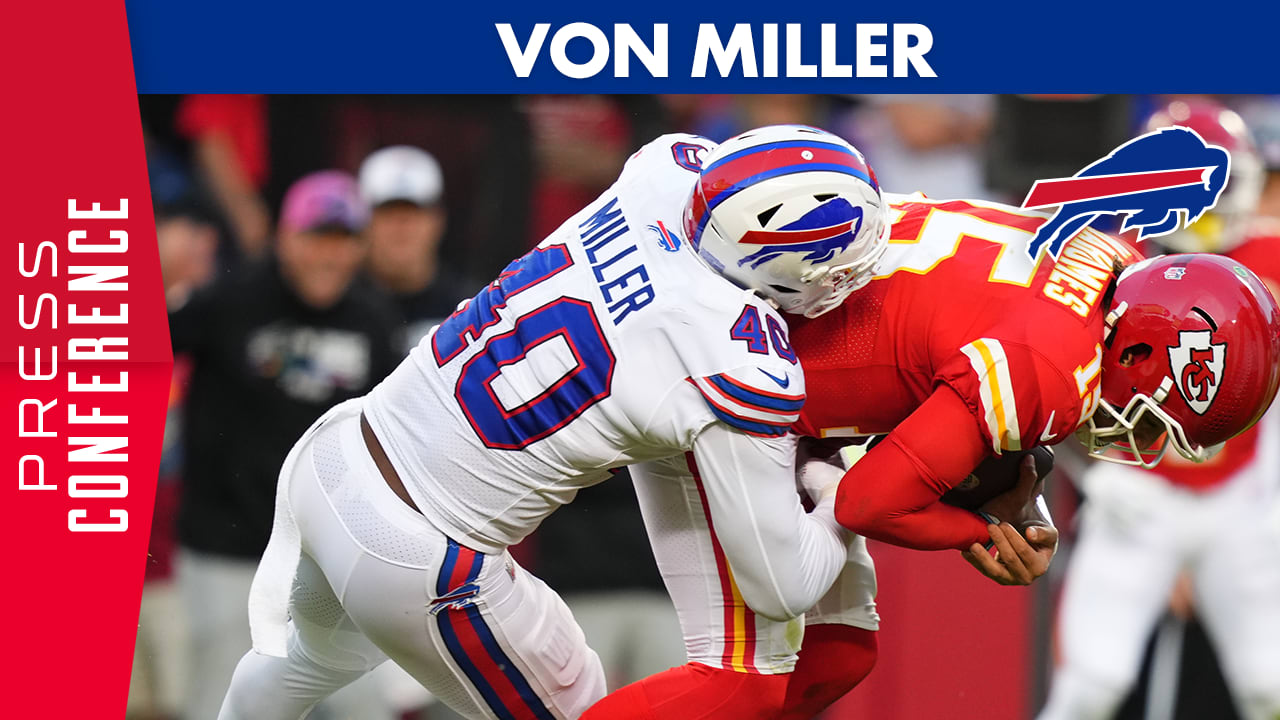 Von Miller "It's Good To Come In Here And Smile"