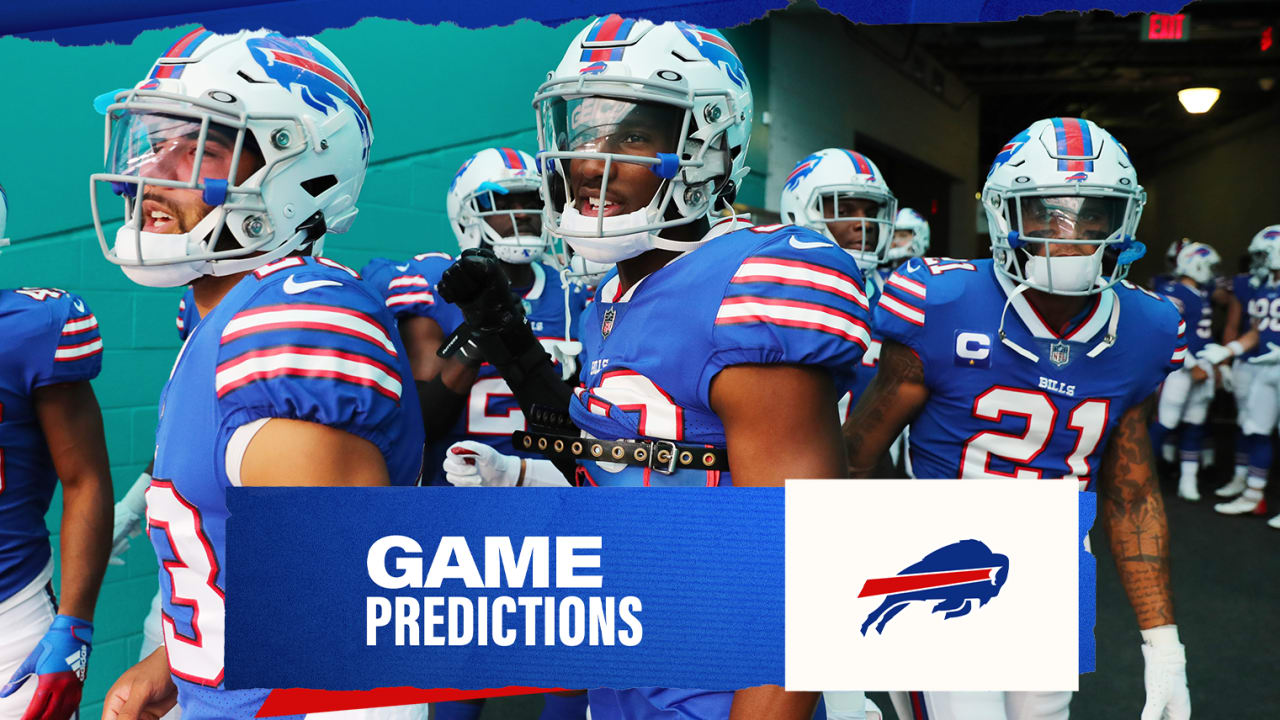 nfl analysts bills at dolphins game predictions week 2