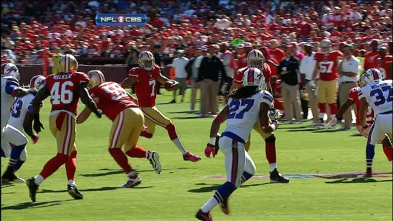 Bills Recover Kaepernick Fumble