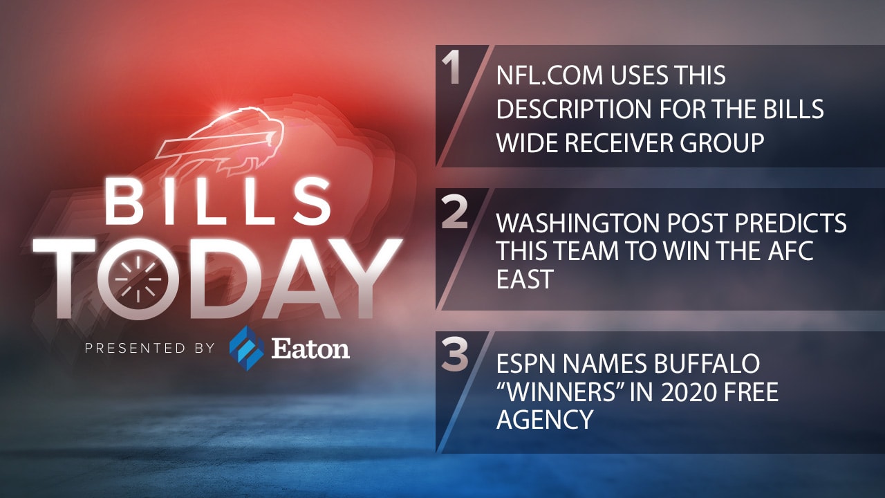 Bills Today  NFL.com uses this description for the Bills wide receiver  group