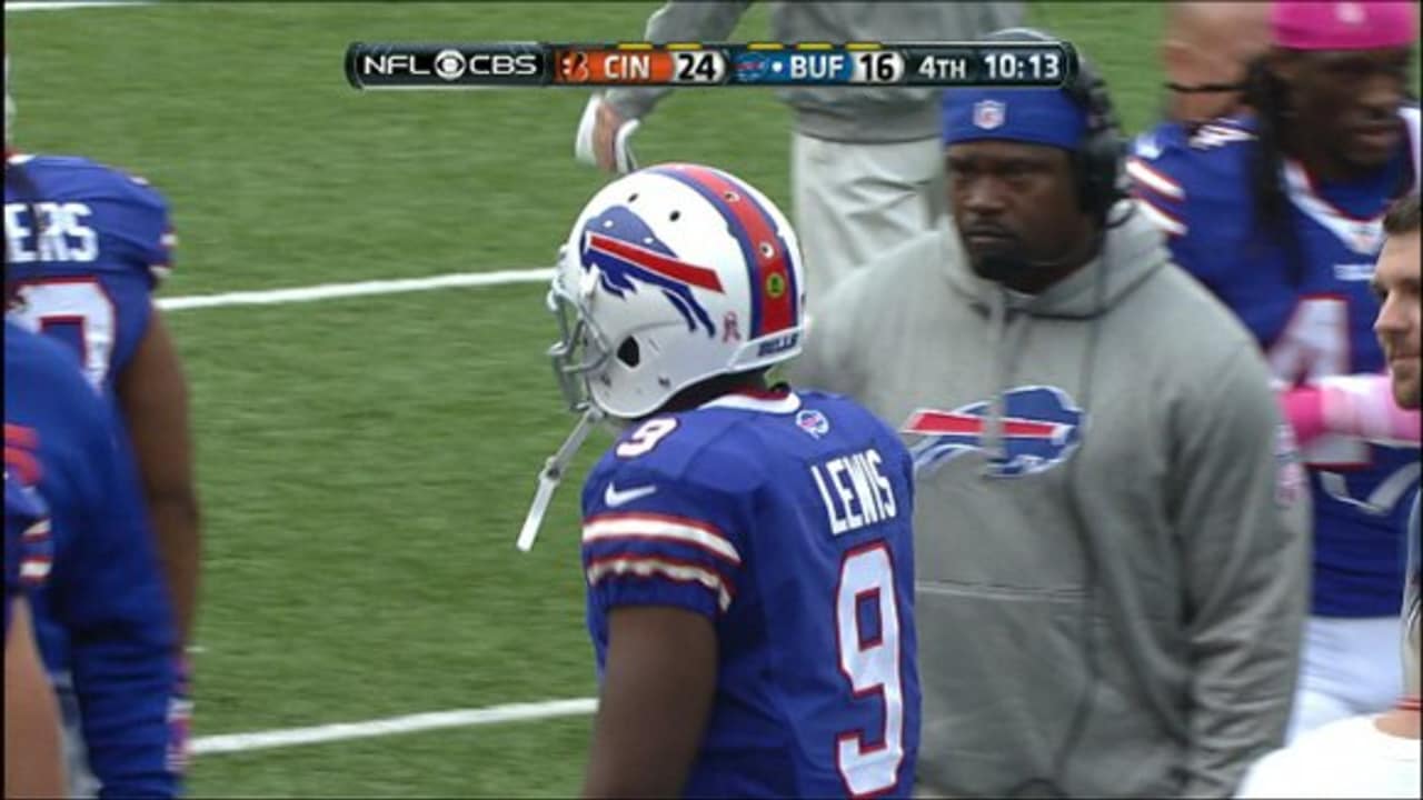 Bills to start QB Thad Lewis against Cincinnati