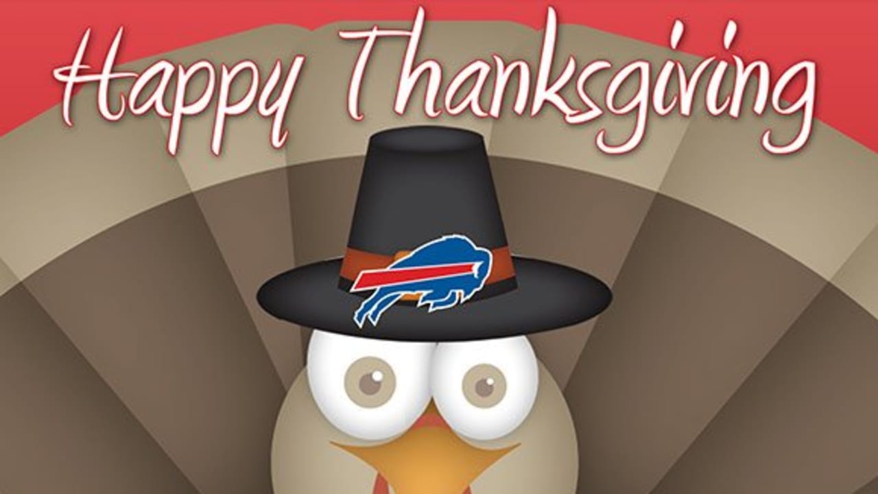 Buffalo Bills Wish You A Happy Thanksgiving!