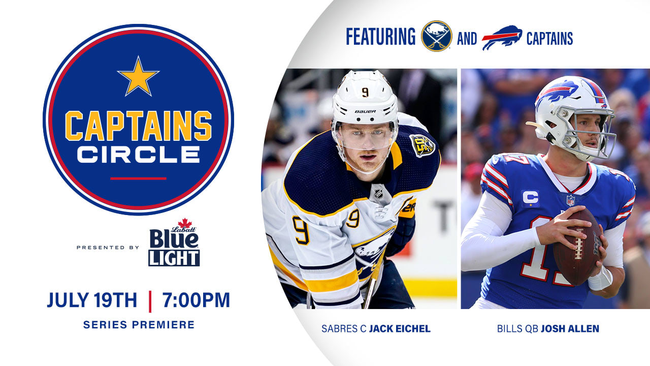 Josh Allen and Jack Eichel featured in new Bills and Sabres series  “Captains Circle”