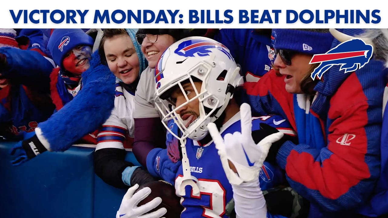 Victory Monday: Bills Celebrate Dolphins Win And Advance To The ...