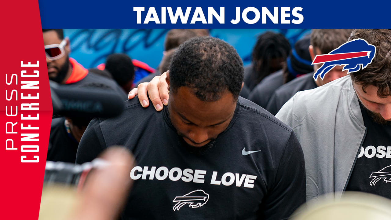 Buffalo Bills' Taiwan Jones after vicious hit: 'I feel blessed'