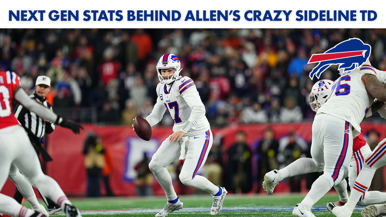 Using Next Gen Stats to Break Down Josh Allen's Improbable Week 13