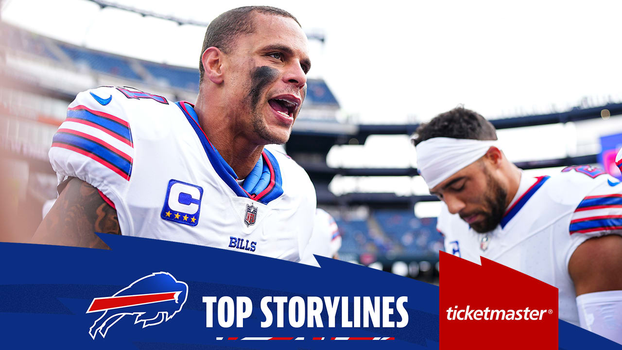 Top 5 storylines to know for Bills vs. Buccaneers Week 8