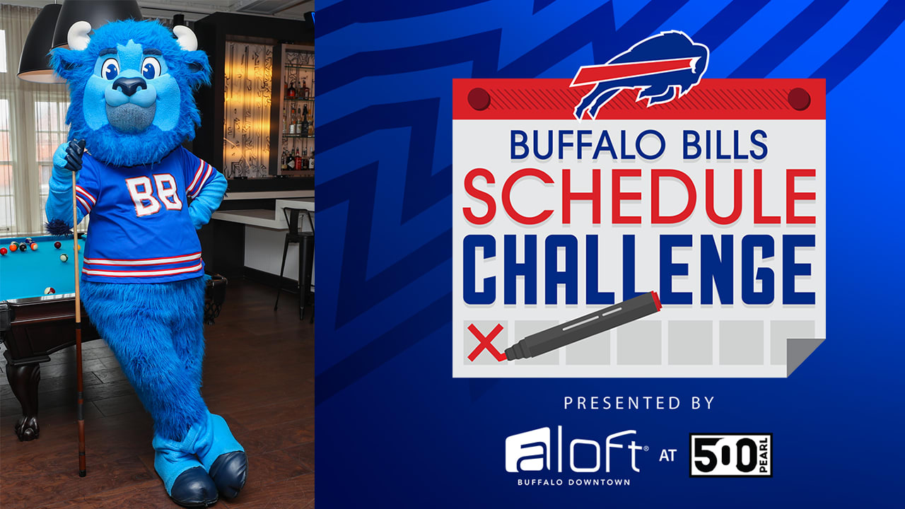 Enter the Bills Schedule Challenge sweepstakes for chance to win
