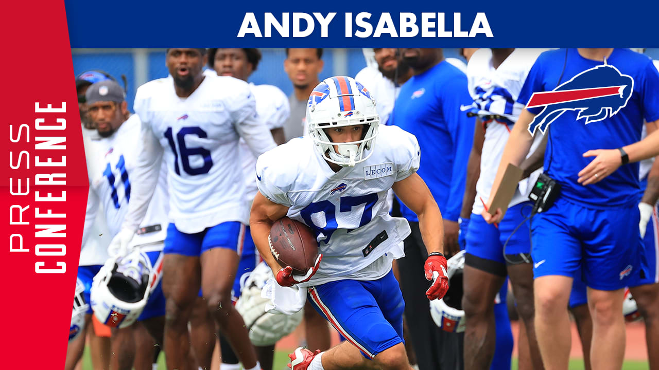 Bills continue adding speed to their offense by signing receiver Andy  Isabella