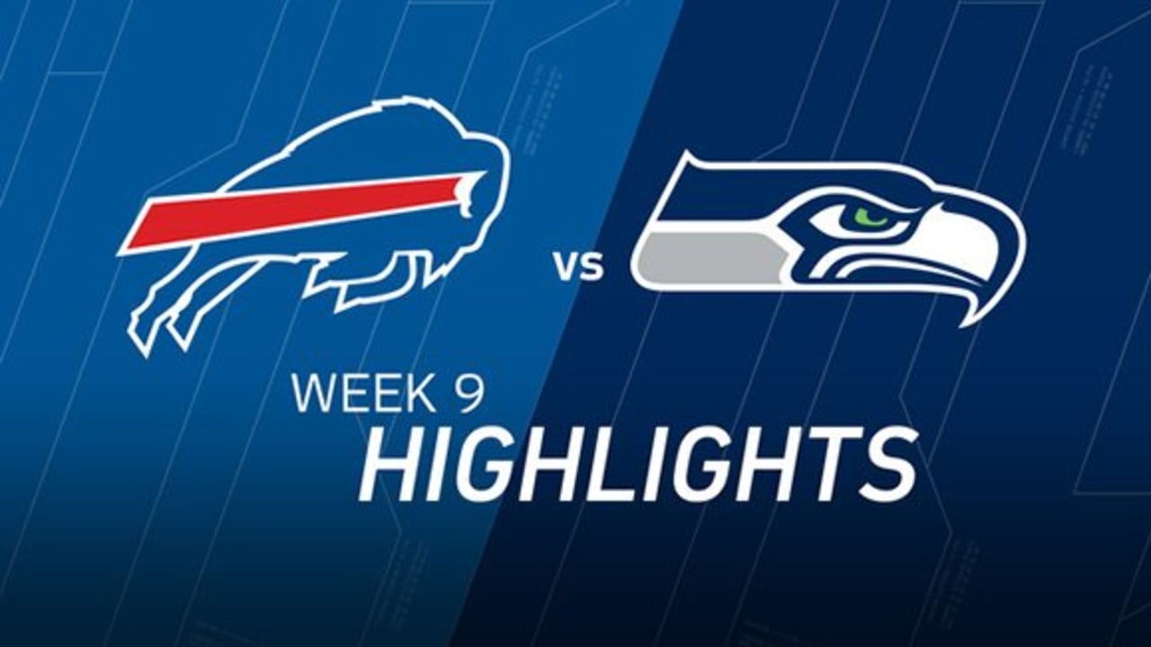 Week 9 Bills vs. Seahawks highlights