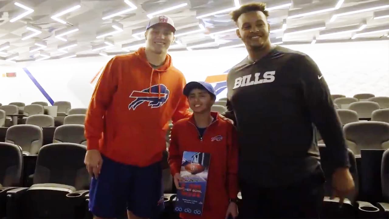 How Josh Allen's surprise visit made SuperCade's 13th birthday super special