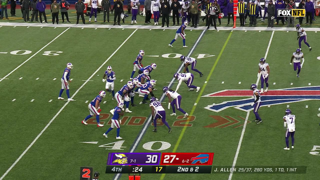 Gabe Davis' questionable catch in Bills-Vikings thriller would've