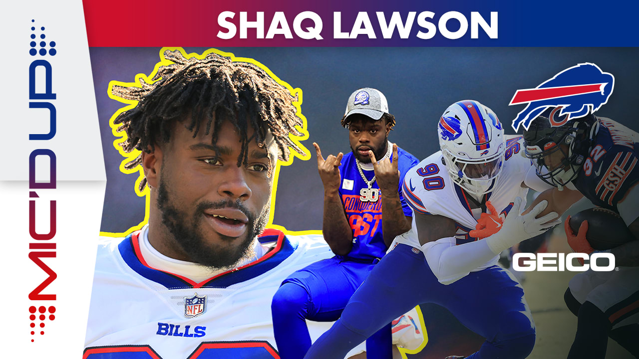 Shaq Lawson Mic'd Up As The Bills Clinch AFC East Championship Over Chicago  Bears