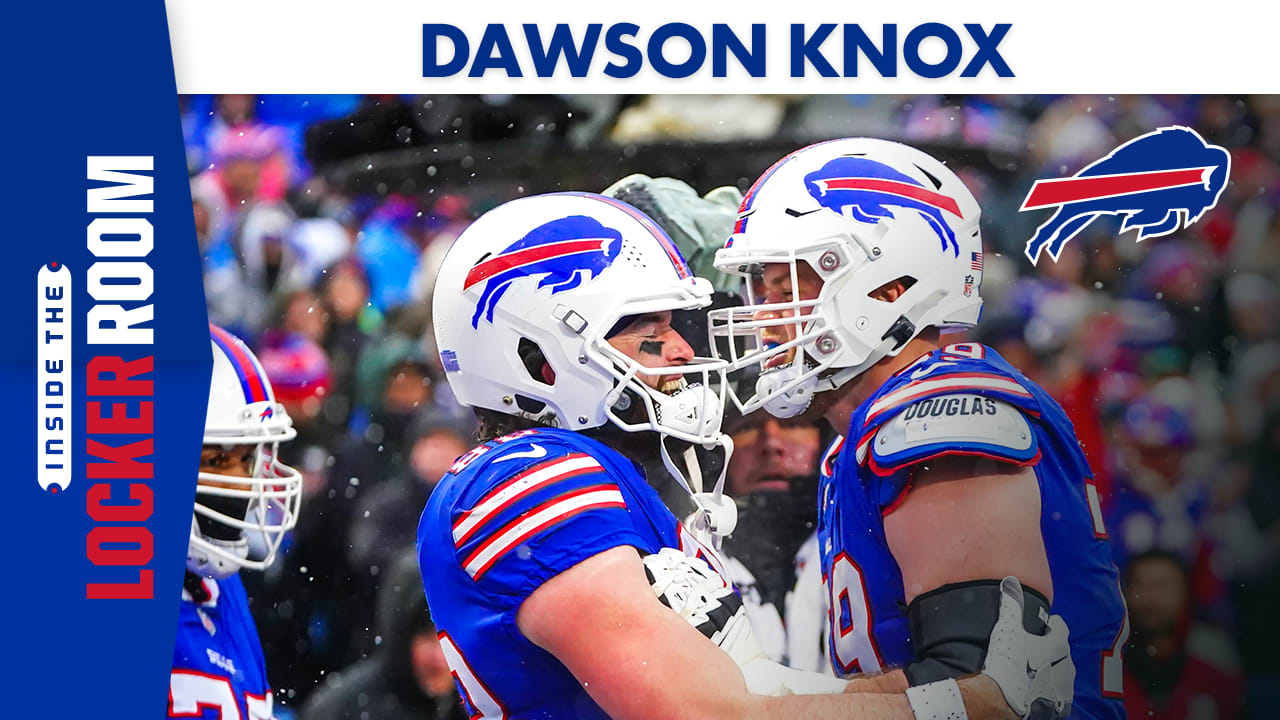 Bills TE Dawson Knox becoming Josh Allen's favorite target in red