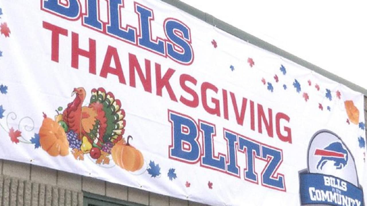 Bills Annual Thanksgiving Blitz