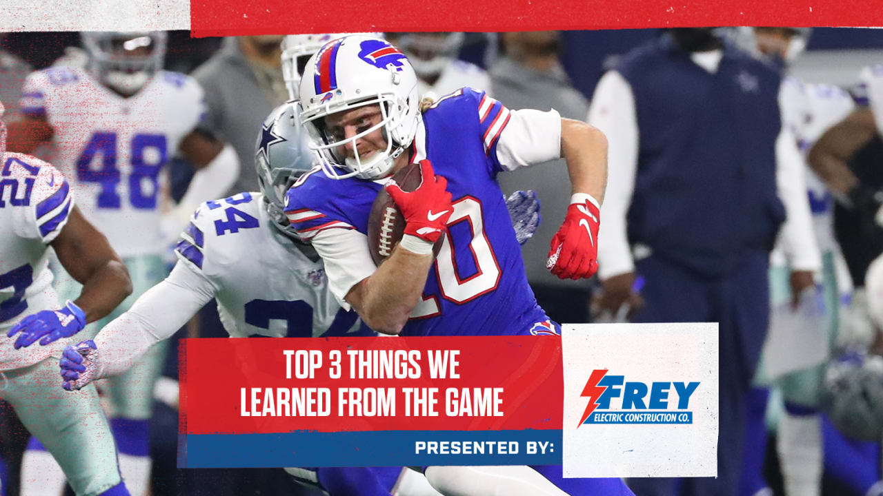 Top 3 things we learned about the Bills