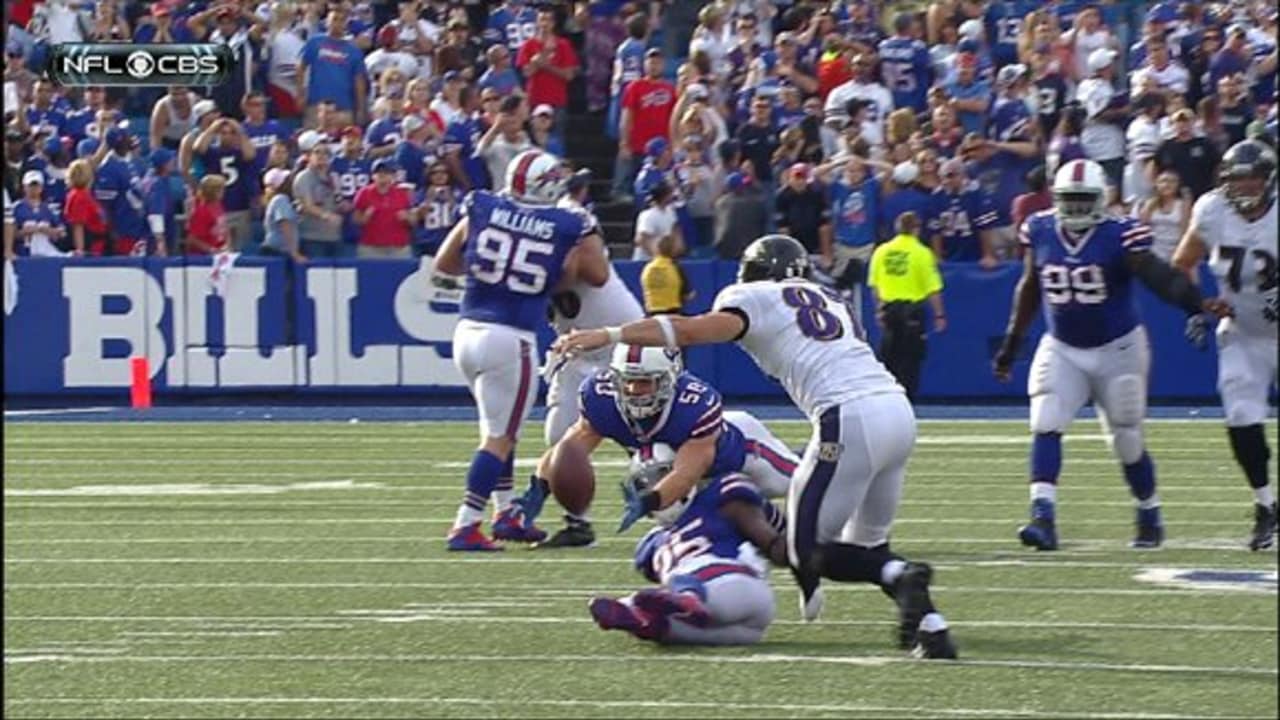 Baltimore Ravens quarterback Joe Flacco throws 5th interception