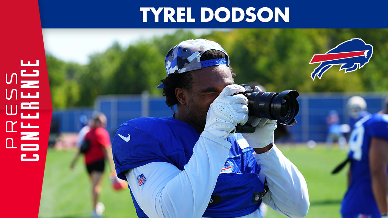 Unheralded Tyrel Dodson mans middle at Bills training camp