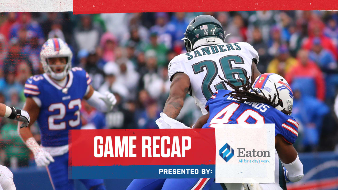 Philadelphia Eagles run over Buffalo Bills in 31-13 win