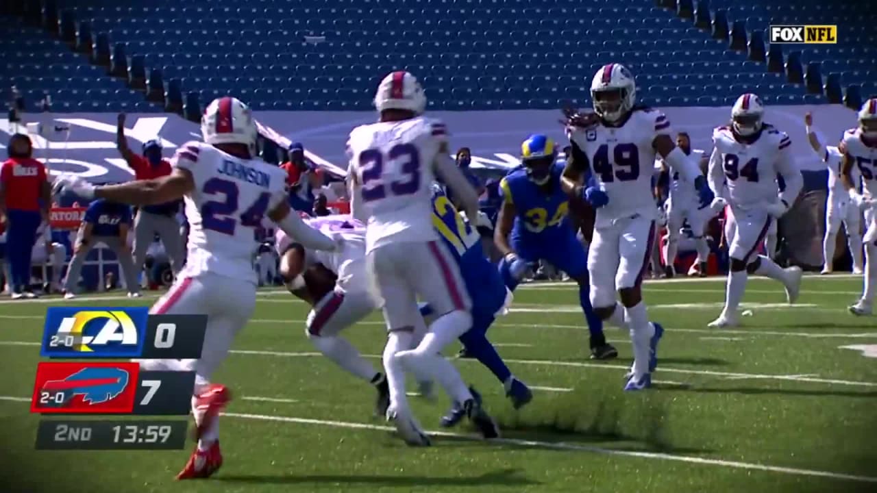 Levi Wallace rallied Bills' defense to victory over high-powered L.A. Rams