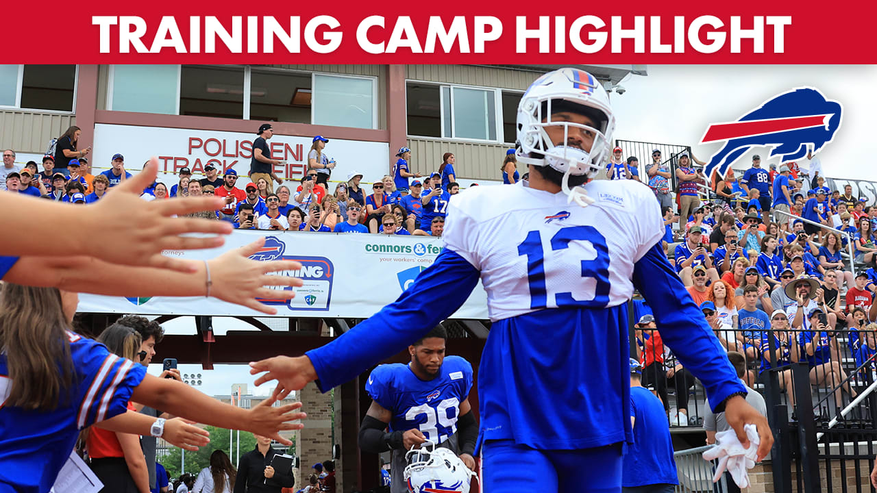 Camp Highlight: Josh Allen Pass To Gabe Davis