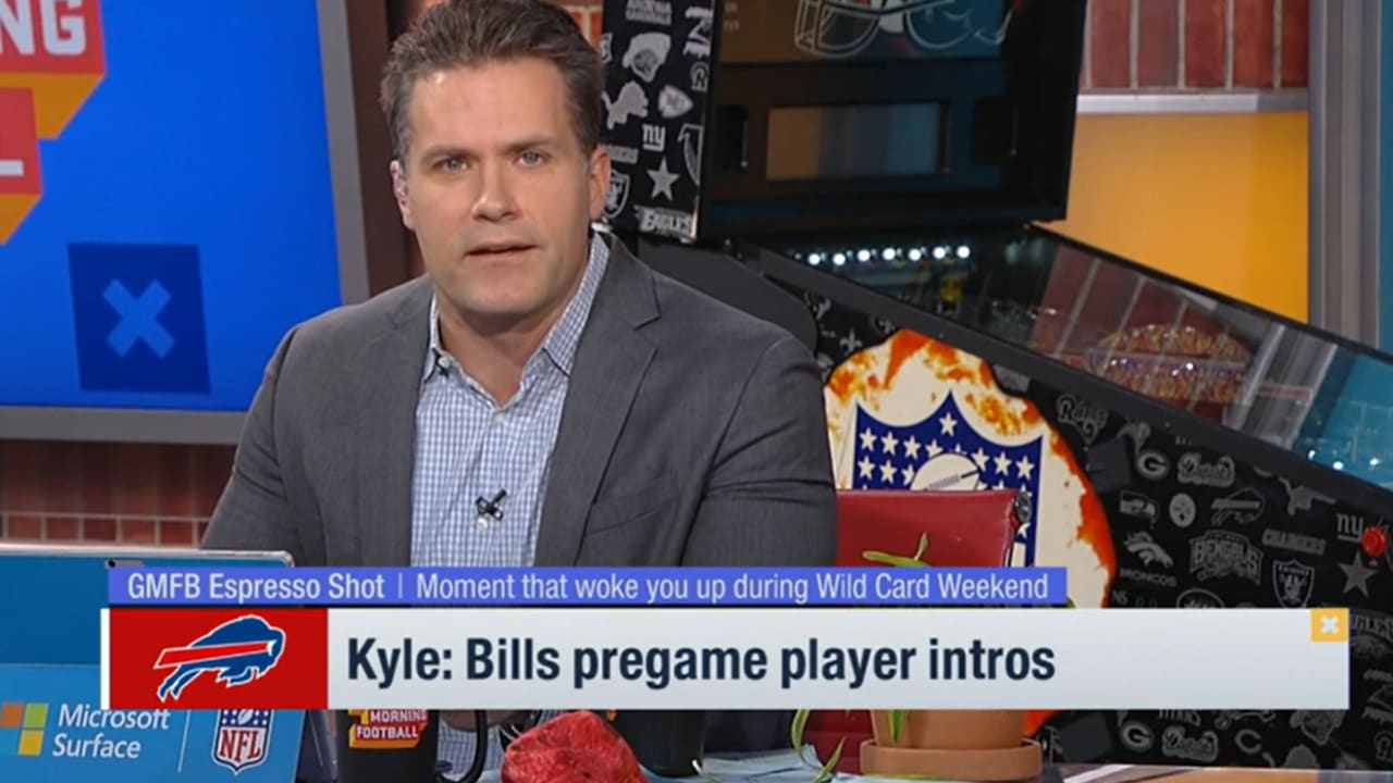 Kyle Brandt Gives Electric Speech While Announcing Buffalo Bills  Third-Round Pick