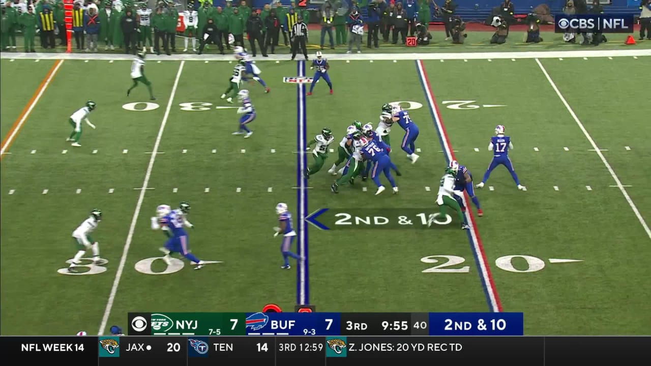 Stefon Diggs catch and run for 32 yards Bills vs. Jets