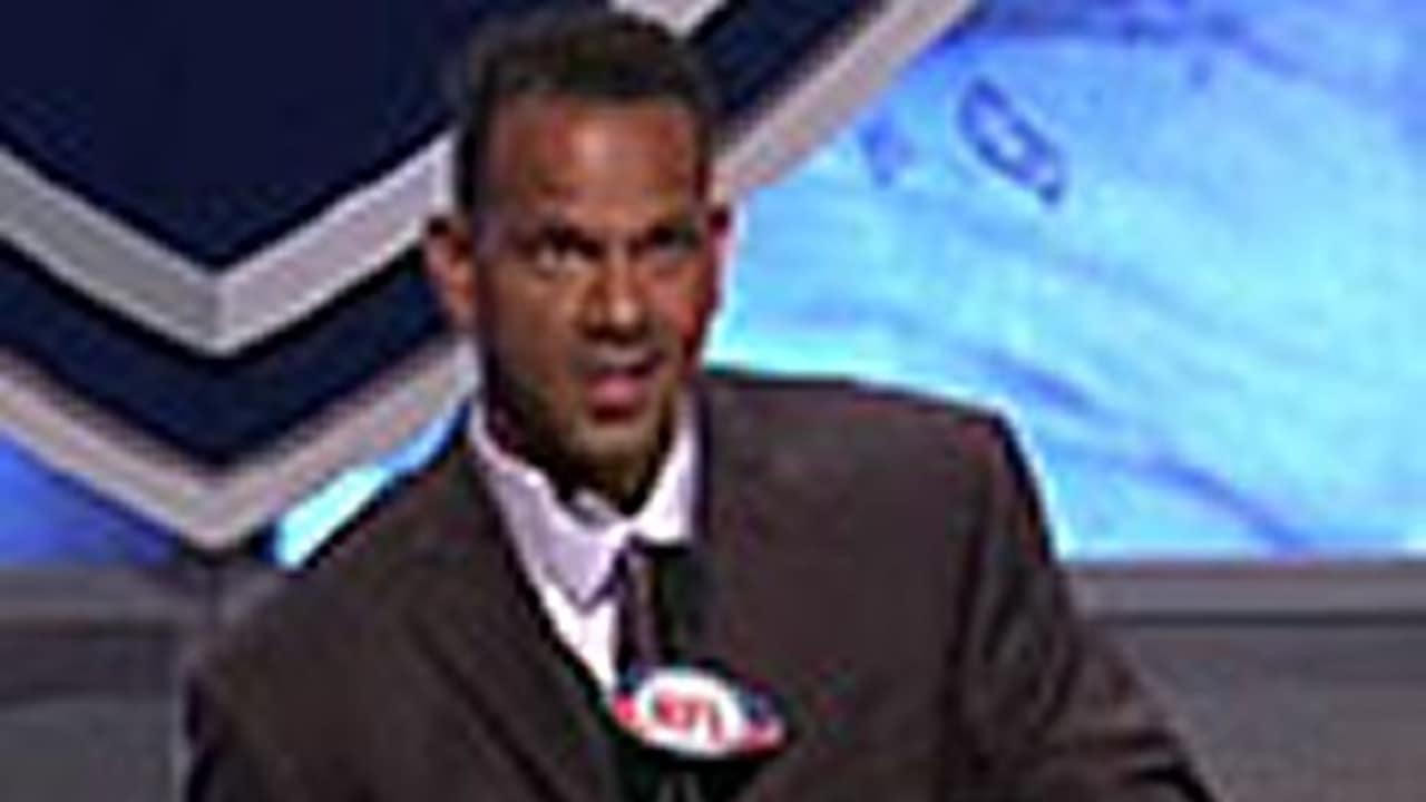 Andre Reed Announces the 2nd Rd Pick