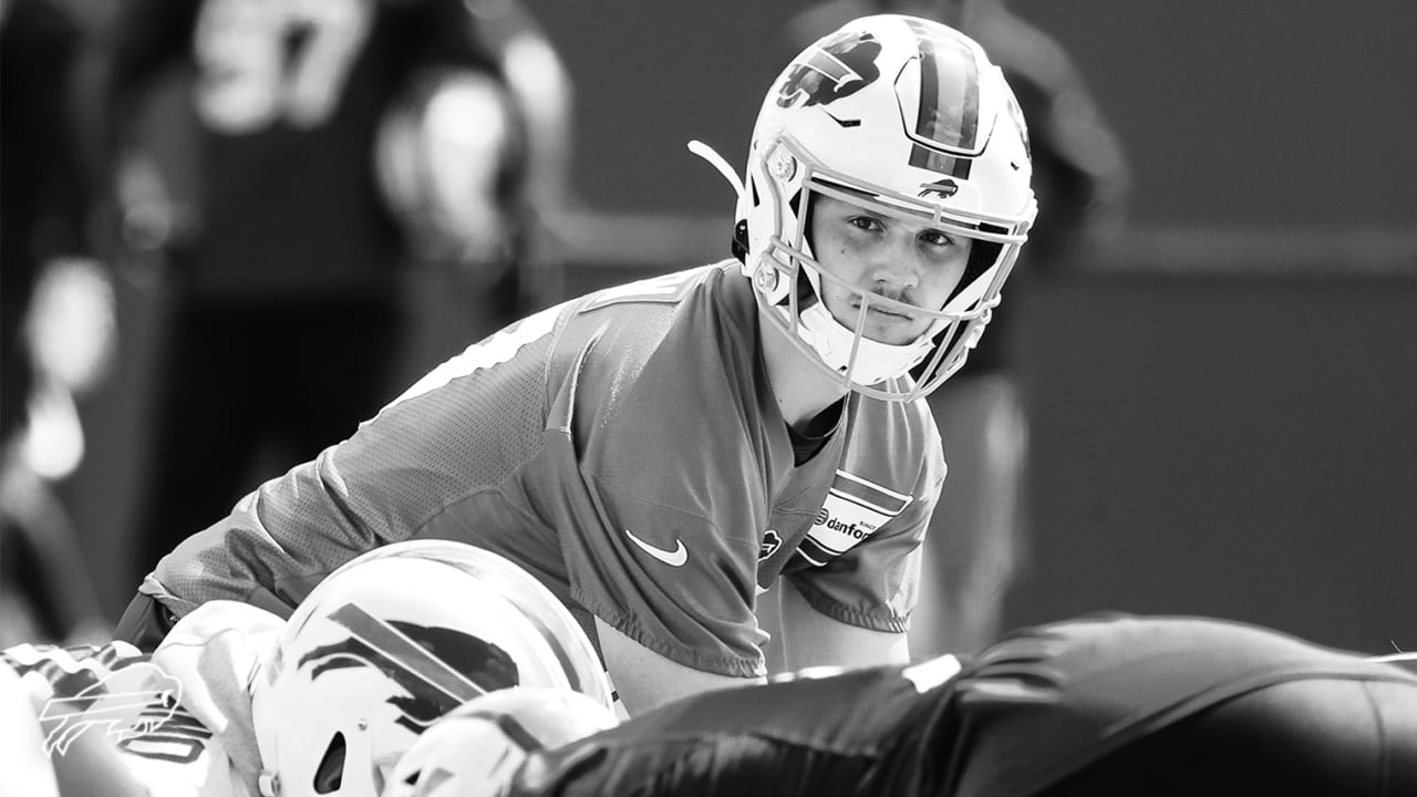 josh allen black jersey