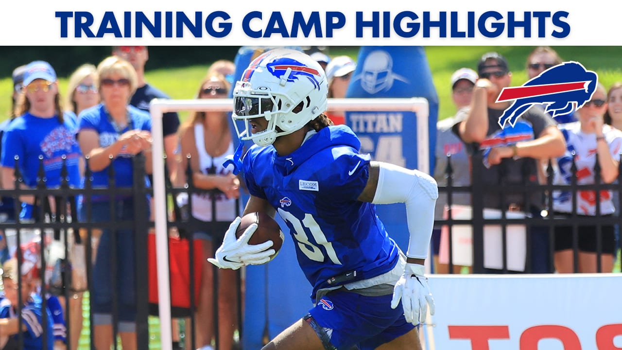 Training Camp Highlight Damar Hamlin Interception BVM Sports