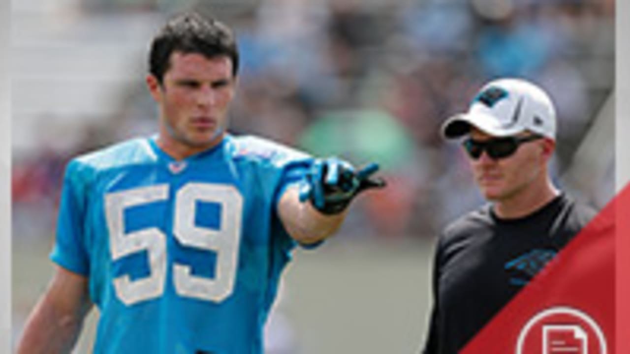 Panthers Luke Kuechly and Bills coach Sean McDermott had special bond