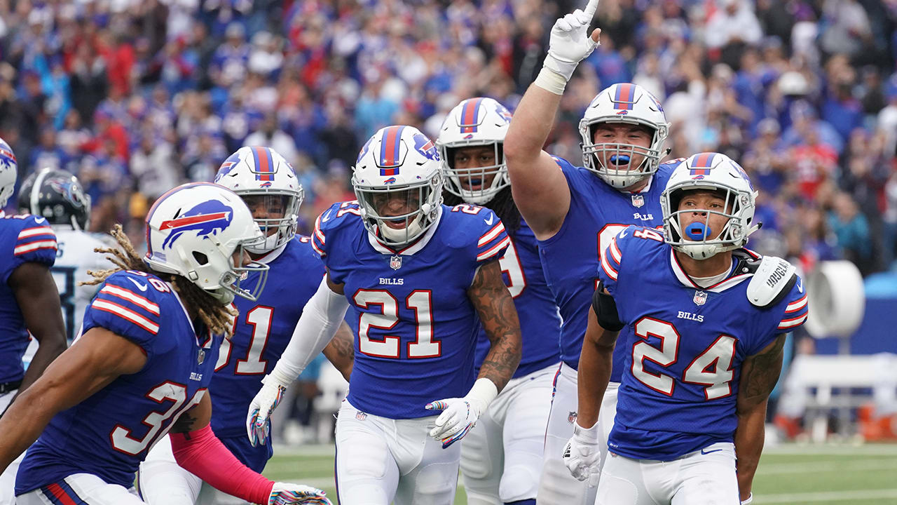 Bills DB Taron Johnson is using a Riddell SpeedFlex Precision with