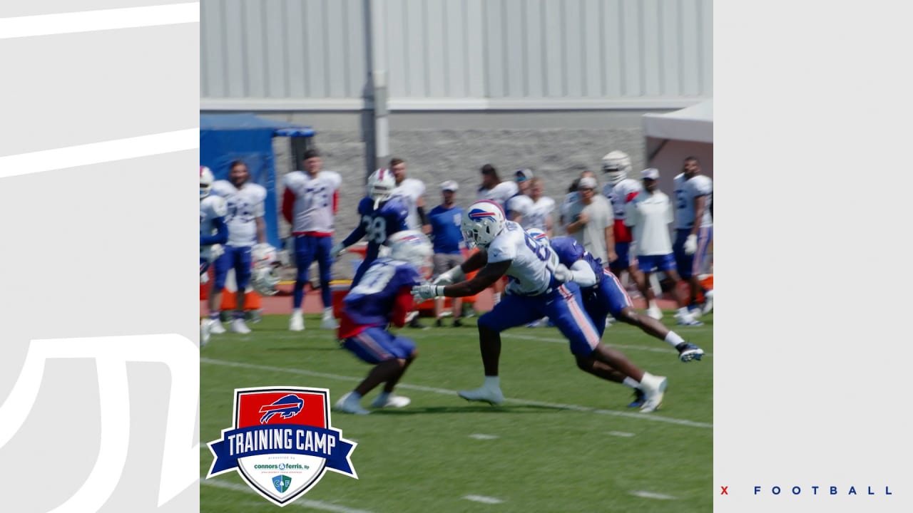 Buffalo Bills wide receiver Bryan Thompson (89) runs a drill during an NFL  football Mandatory Minicamp practice in Orchard Park, N.Y., Tuesday June  13, 2023. (AP Photo/Jeffrey T. Barnes Stock Photo - Alamy